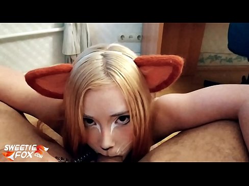 ❤️ Кіцуне ковтає член і кончить в рот ❤️ Жорстке порно на uk.pornochaturbate.ru ❌️❤